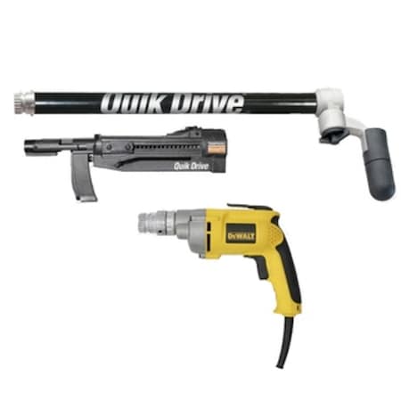 Quikdrive System w/ 120V DeWalt 2500 RPM Motor, 1-1/2in2-1/2in PROMO250D25K